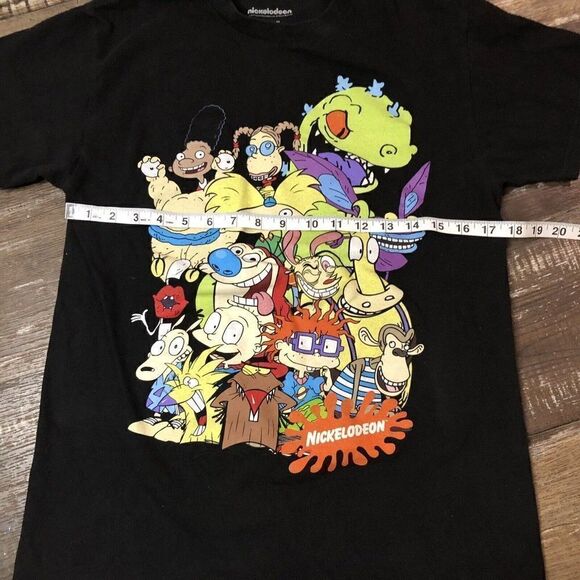 Nickelodeon T Shirt Ren Stimpy CatDog Angry Beavers Rugrats Monkey SZ M Unisex - Picture 4 of 6